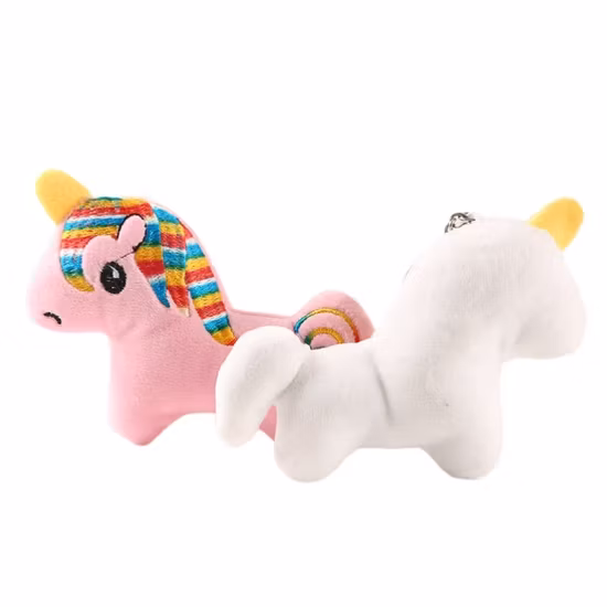 Unicorn Plush Toys Keychain