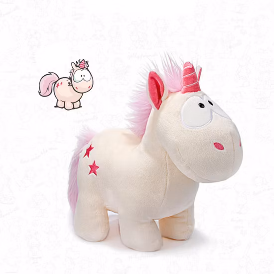 Hot Selling Wholesale Custom Baby Toy High Quality Direct Factory Girls Lovely Pink Doll Baby Mascots Peluches Soft Toy Cute Giant Plush Animal Unicorn Toys