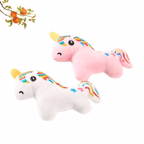 Unicorn Plush Toys Keychain