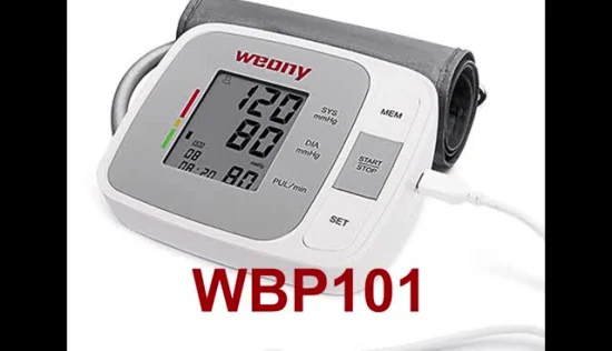 Digitales Oberarm-Blutdruckmessgerät, Gesundheits-Tonometer, Blutdruckmessgerät, tragbare Blutdruckmessgeräte
